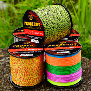 Ligne de pêche tressée en PE multicolore de 9 300 mètres, ligne principale Hercules Horse pour la pêche en mer et en roche - Product Image 4