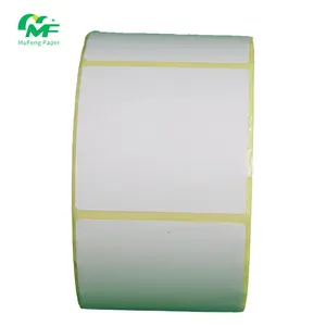 Etichetta adesiva termica personalizzata 100 x150mm per etichette stampante rotolo di etichette impermeabile bianco