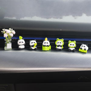 <span class=keywords><strong>Panda</strong></span> creativo ornamenti <span class=keywords><strong>auto</strong></span> simpatico cartone animato in resina <span class=keywords><strong>accessori</strong></span> interni per Console di navigazione decorazioni per i proprietari di <span class=keywords><strong>auto</strong></span> - Product Image 2