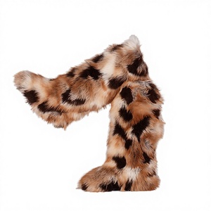 Botas de Invierno 2026 para Mujer, con Forro de Piel, Altura hasta la Rodilla, Cómodas, Modernas, para Primavera y Otoño, de Goma Suave - Product Image 2