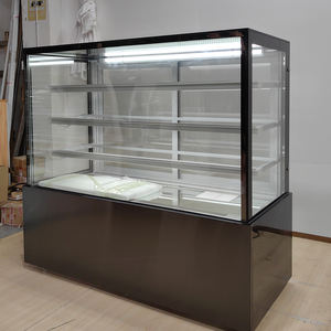 Boulangerie Équipement De Réfrigération Dessus De Table <span class=keywords><strong>Petit</strong></span> Gâteau Glisser Refroidisseur Refroidissement Pâtisserie Vitrine Salon Du <span class=keywords><strong>Gaz</strong></span> Réfrigérateur Réfrigérateur - Product Image 2