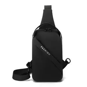 Moda Running Mobile Phone Shoulder Crossbody Bag Multifuncional Mens Peito Sling Bag