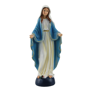 Decoración <span class=keywords><strong>de</strong></span> vacaciones <span class=keywords><strong>de</strong></span> <span class=keywords><strong>Nuestra</strong></span> <span class=keywords><strong>Señora</strong></span> <span class=keywords><strong>de</strong></span> La milagrosa 28 cm resina Estatua <span class=keywords><strong>de</strong></span> la diosa figuras - Product Image 1
