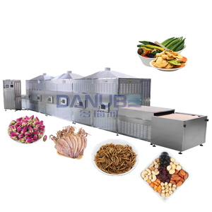 Línea de Secado de Gusanos de la Harina por Microondas a Precio de Fábrica, Equipo Deshidratador de Gusanos de la Harina, Secador de Gusanos de la Harina por Microondas - Product Image 1