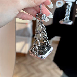 Ajustable <span class=keywords><strong>se</strong></span>ñoras de acero inoxidable Metal <span class=keywords><strong>Smartwatch</strong></span> pulsera corazón Rhinestone 38 45 49mm correas de reloj Zinc 3 4 5 <span class=keywords><strong>SE</strong></span> para <span class=keywords><strong>Apple</strong></span> - Product Image 6