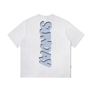 Fabricant OEM Street Wear T-shirts graphiques Unisexe Hommes Femmes T-shirt imprimé T-shirt personnalisé poids lourd Boxy - Product Image 3