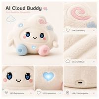 Peluche Interattivo Parlante e Reattivo, Compagno di Chat con Funzione Vocale, Giocattolo Morbido e Coccoloso