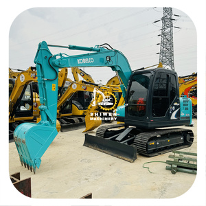 Cheap Price Sale Used Mini <b>Excavator</b> Kobelco SK75 Crawler Popular Models Second-Hand <b>Excavator</b> SK55 SK75 SK140 SK200 SK350 SK390 - Product Image 1