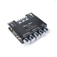 Carte d'amplificateur de puissance numérique BT ZK-MT21 50W*2+100W pour subwoofer, amplificateur audio 2.1 canaux 12V-24V