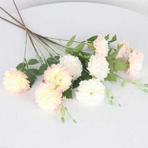 Arreglo de Flores de Peonía Artificiales en Jarrón para Decoración de Sala de Estar - Product Image 4
