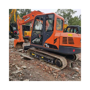 Excavadora Usada Mini Excavadora DOOSAN DX75 Excavadora de Orugas DOOSAN DX75 Usada con Alta Calidad - Product Image 1