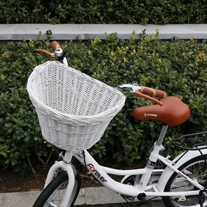 <span class=keywords><strong>Cestino</strong></span> per bicicletta anteriore per bicicletta di colore <span class=keywords><strong>bianco</strong></span> staffa a sgancio rapido <span class=keywords><strong>cestino</strong></span> per bicicletta in <span class=keywords><strong>vimini</strong></span> da donna - Product Image 2