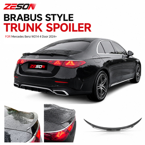 Aileron de coffre ZESON en fibre de carbone style <span class=keywords><strong>BRABUS</strong></span> B pour <span class=keywords><strong>Mercedes</strong></span> Benz Classe E W214 2024-2026 - Product Image 2