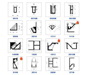 37*18mm anodisé résistance à la Corrosion 6063 T5 alliage profilé en aluminium extrudé linéaire Pmma diffuseur couverture aluminium Led profils - Product Image 4