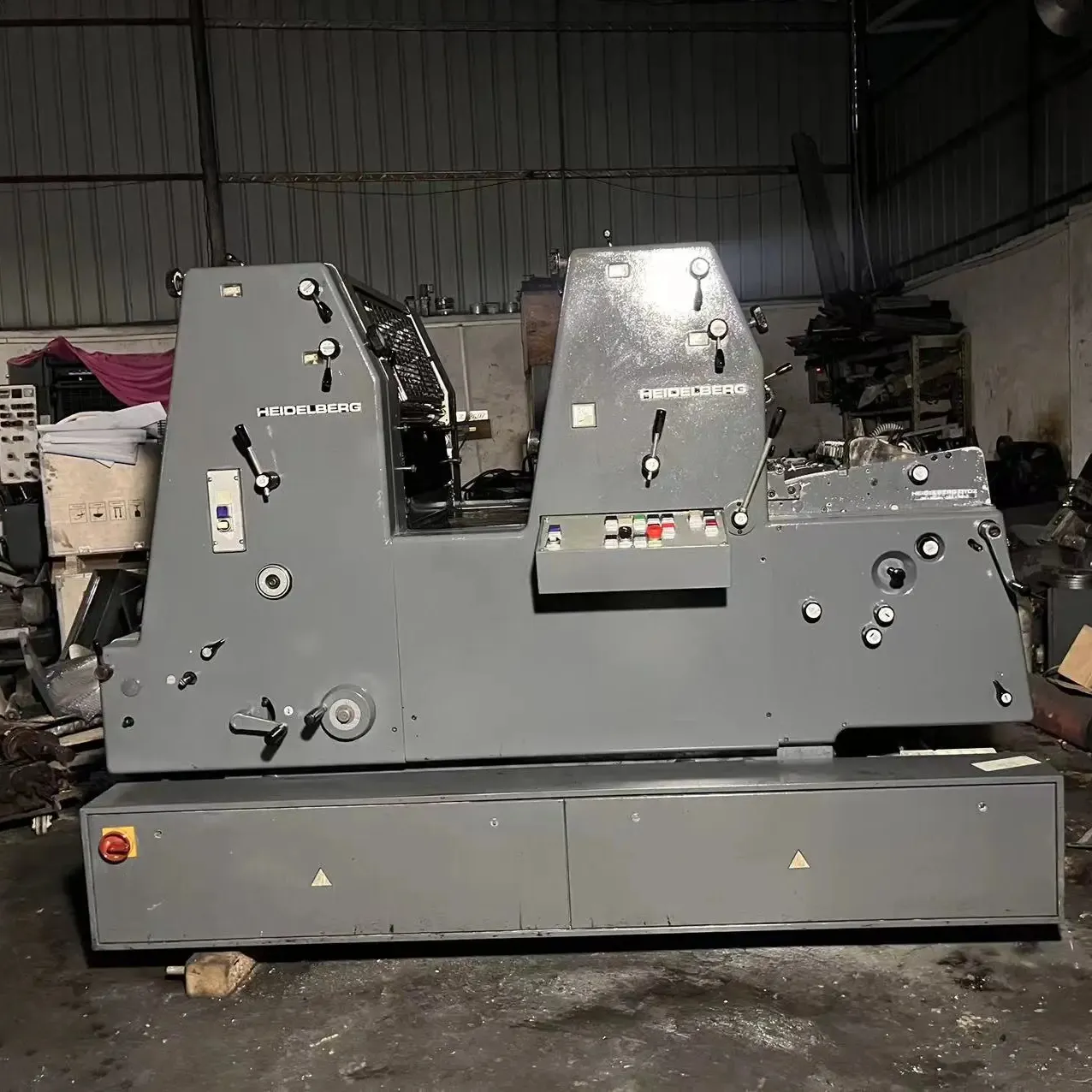 used condition CMYK gto 52 offset printing machine