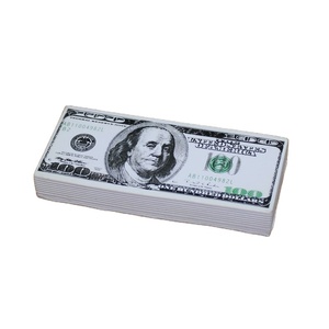 Pelota Antiestrés <span class=keywords><strong>de</strong></span> Espuma PU con Diseño <span class=keywords><strong>de</strong></span> Billete <span class=keywords><strong>de</strong></span> Cien Dólares y Logotipo Personalizado, Juguete Blando y Divertido, Unisex, Alivia el Estrés, Promocional - Product Image 1