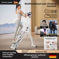 Appareil de fitness compact multifonctionnel pour la maison : Stepper d'escalade et simulateur d'inclinaison avec résistance à l'air