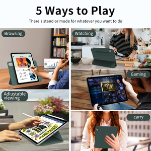 IOT 2025 Novo Design para iPad Air <span class=keywords><strong>Tablet</strong></span> de <span class=keywords><strong>10</strong></span>,9 Polegada iPad Magnético com Ângulo Ajustável iPad Capa Protetora - Product Image 5