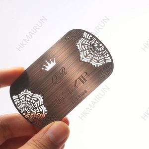Carte de visite professionnelle en aluminium anodisé peint, offre spéciale - Product Image 5