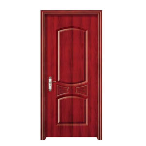 Diseño de Puerta de Madera con Molduras de Lujo, Diseño de Puerta Interior para Dormitorio de Apartamento - Product Image 3