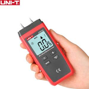 UNI-T UT377A เครื่องวัดความชื้นไม้แบบดิจิตอลเครื่องวัดความชื้นสำหรับกระดาษไม้อัดวัสดุไม้ไฟหลังจอ LCD L63 - Product Image 1