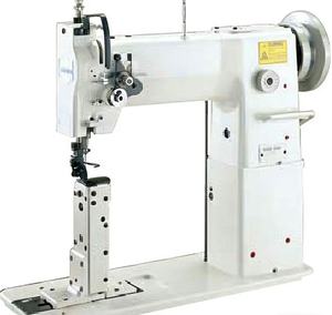 Post Bed Industrial <b>Sewing</b> Machines Lockstitch Machine Heavy Duty <b>for</b> Leather - Product Image 2