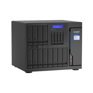 QNAP W-1250 10GbE NAS, Carcasa de Almacenamiento de Alta Capacidad, Admite hasta 12 Unidades de 3.5 Pulgadas y 4 Unidades de 2.5 Pulgadas - Product Image 1