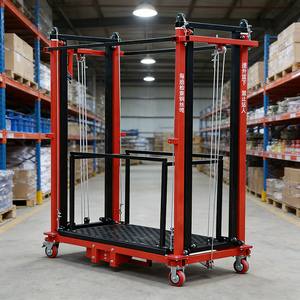 Plateforme élévatrice électrique automotrice en promotion pour chantiers <span class=keywords><strong>de</strong></span> construction et nettoyage <span class=keywords><strong>de</strong></span> bâtiments - Product Image 3
