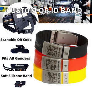 Cadeaux personnalisés, bracelet en silicone caoutchouc personnalisé, bijoux sportifs, bracelet gravé pour homme - Product Image 5