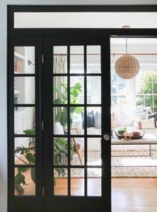 Puerta Interior Abatible <span class=keywords><strong>de</strong></span> Vidrio <span class=keywords><strong>de</strong></span> Alta Calidad Alufront, Diseño <span class=keywords><strong>de</strong></span> Doble Hoja, Apertura Manual - Product Image 5