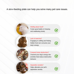 <strong>Owl</strong> Shape Dog Leaky Food Toy Bowl Sniff Puzzle Energy Depleting Cat Leaky Food Ball Intelligence Pet Toy Slow Food <strong>Plate</strong> - Product Image 4