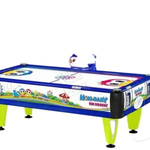 Yüksek karlılık kapalı eğlence sikke işletilen Hokl bebek hava hokeyi masa oyun salonu oyun makinesi satılık