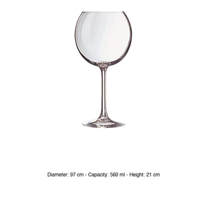Wine Glass Cabernet <b>Ballon</b> Chef & Sommelier 58 cl Bar Supplies for Restaurant Hotel Supplies Wholesale - Product Image 3