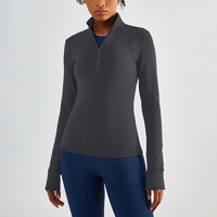 Vêtements d'équitation pour femmes, col montant zippé, extensibles dans les 4 sens, pour l'hiver, faible MOQ