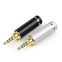 Connecteur Jack Audio Stéréo Plaqué Or 2,5 mm 4 Pôles TRRS Prise 2,5 MM