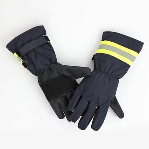 Gants de sécurité en aramide pour la lutte contre les incendies, 14 pouces, avec manchette élastique, bandes réfléchissantes, résistants à l'abrasion et ignifuges - Product Image 6
