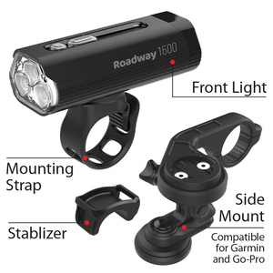 1600LM Led Bike Headlight Front Rechargeable Lights Accessories and Back Head Sport Usb Flood Sale Cycling Bicycle Light - Product Image 6