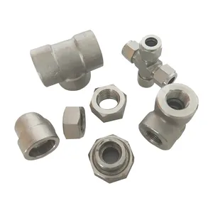 ASME-tapa de acero dúplex, B16.9, S32750/S32760, 4 pulgadas, Sch10s