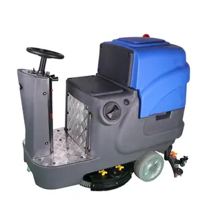 RD560N vendita calda Best Ride On Commercial Industrial Mini Dual Brush Hard Floor Cleaning Machine Scrubber