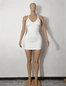 <span class=keywords><strong>Abito</strong></span> Senza Maniche Personalizzabile, Outfit in Un Pezzo, Abbigliamento Casual da Donna, Stampa DTG, Spandex e <span class=keywords><strong>Cotone</strong></span> Morbido e Traspirante, Basso MOQ - Product Image 5
