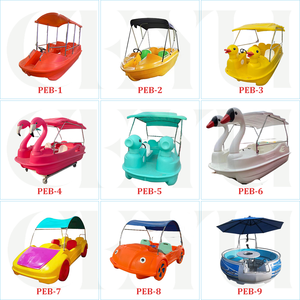 CEYU Family Water Leisure Bateau à pédales hélice à vis <span class=keywords><strong>Rocket</strong></span> Amusement Ride Equipment for Kids Park for <span class=keywords><strong>Lake</strong></span> Sea Use - Product Image 3