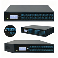 Commutateur optique STBC RS810M à montage en rack 1xN FC, multicanal, multimode, 1260-1650 nm, certifié CE ISO Baichuan, garantie 1 an
