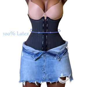 Corset BBL Désossé Acier Vente en Gros Entraîneur de Taille en <span class=keywords><strong>Latex</strong></span> Amincissant le Corps Shaper Ceinture de Sablier Colombienne Cinturilla Reductora - Product Image 1