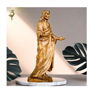 Décoration de vente chaude église d'intérieur une famille de trois religion sculpture de la sainte famille - Product Image 2