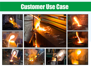 Chuyên nghiệp 4000 độ đúc smelter forge Mini 1600c kim loại cảm ứng công nghiệp nóng chảy lò giá cả phải chăng - Product Image 4