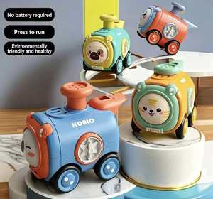 Auto Giocattolo in Plastica a Frizione Scala 1:5 per Bambini, Migliora la Capacità di Seguire il Percorso, Aiuta a Praticare il Sollevamento della Testa e il Tummy Time - Product Image 2
