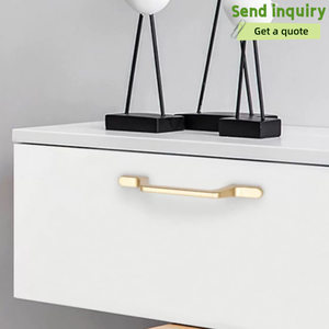 Manijas Modernas Plateadas Grises Escalonadas para Gabinetes, Tiradores Desviados <span class=keywords><strong>de</strong></span> Aleación <span class=keywords><strong>de</strong></span> Zinc Sólido para Cajones, <span class=keywords><strong>Puertas</strong></span> <span class=keywords><strong>de</strong></span> Armarios Duraderas para Cocina, Dormitorio y Villa - Product Image 3