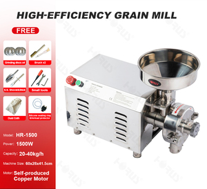 Horus - Molino de Granos Industrial de 30-40 kg/h y 1500 W, Molino Eléctrico para Maíz, Molino de Harina de <span class=keywords><strong>Trigo</strong></span> - Product Image 2