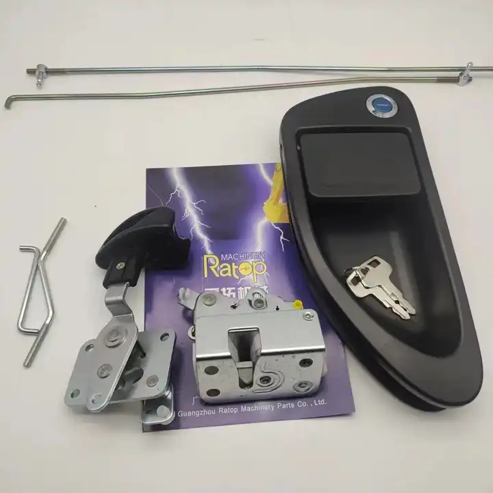 R210W-7 R250-9 Excavator Parts Door Lock Assy 71Q6-02110 72Q6-02130