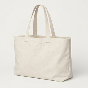 Sac fourre-tout en toile de coton personnalisé, design tendance, durable, prix bas, logo imprimé, réutilisable, écologique - Product Image 5